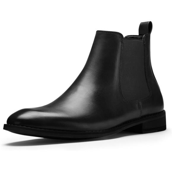 Men's Chelsea Boots, Casual Boots Black2 - Picture 1 of 5